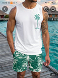 Men's Printed Shorts and Matching TShirt.