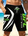 Men's UFC Printed Shorts.